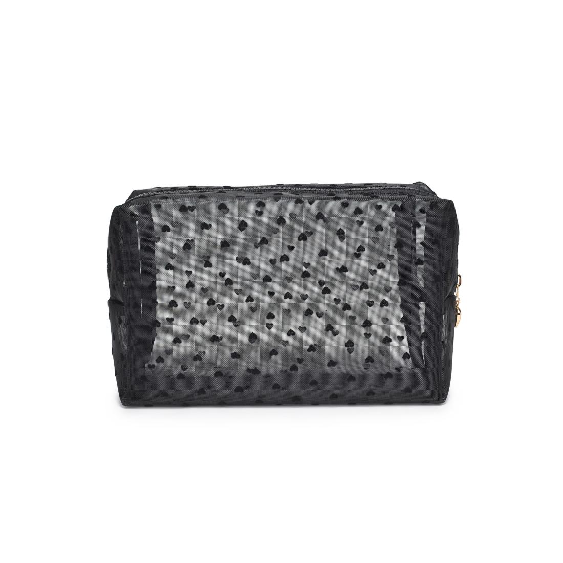 Urban Essentials See Through You Cosmetic & Travel Organizer Pouch 840611197078 View 7 | Black