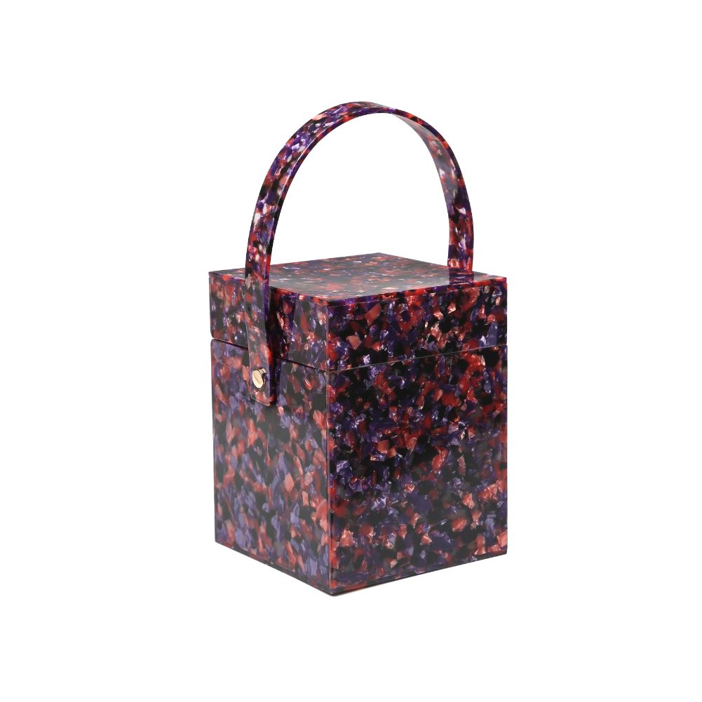 Product Image of Urban Expressions Sienna Evening Bag 840611165749 View 2 | Purple Multi