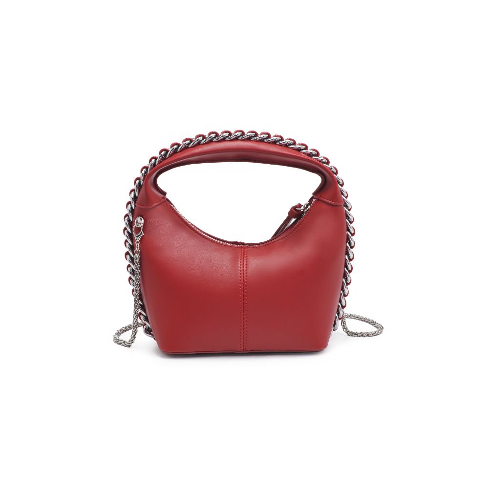 Woman wearing Red Urban Expressions Lita Crossbody 840611114006 View 7 | Red