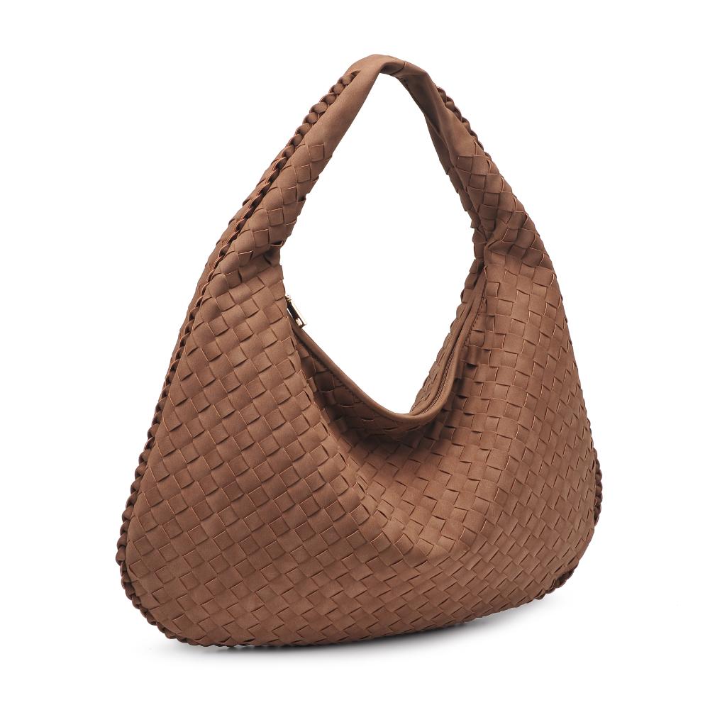 Woman wearing Nutmeg Urban Expressions Victoria Hobo 840611140852 View 6 | Nutmeg