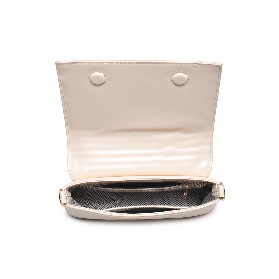 Woman wearing Oatmilk Urban Expressions Nina Crossbody 840611144539 View 9 | Oatmilk
