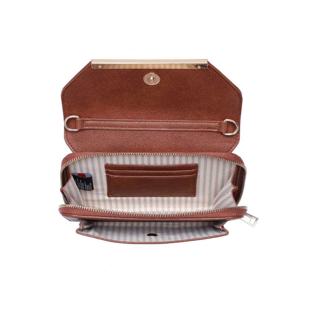 Product Image of Urban Expressions Fernanda Crossbody 818209012676 View 4 | Chocolate
