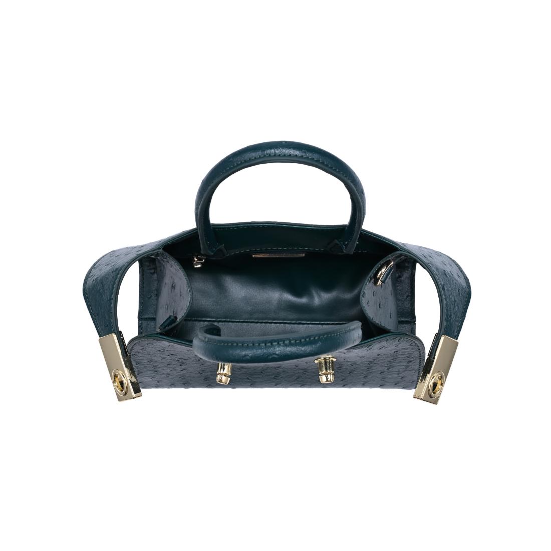 Urban Expressions Fable - Ostrich Crossbody 840504215148 View 4 | Emerald