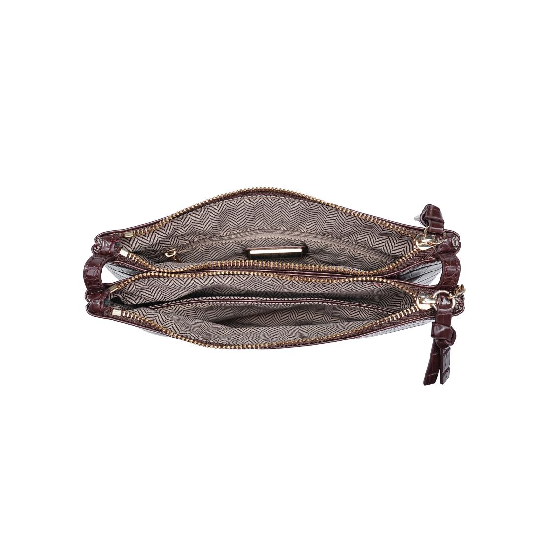 Product Image of Urban Expressions Judy Crossbody 840611199591 View 8 | Chocolate