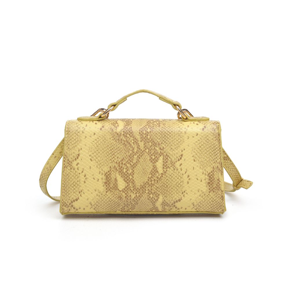 Product Image of Urban Expressions Georgina Snake Crossbody 840611171986 View 7 | Canary