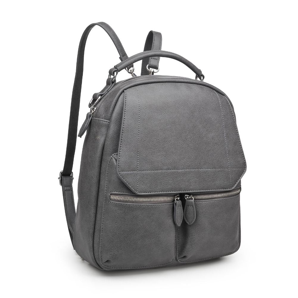 Product Image of Urban Expressions Enzo Backpack NA-840611166180 View 2 | Gunmetal