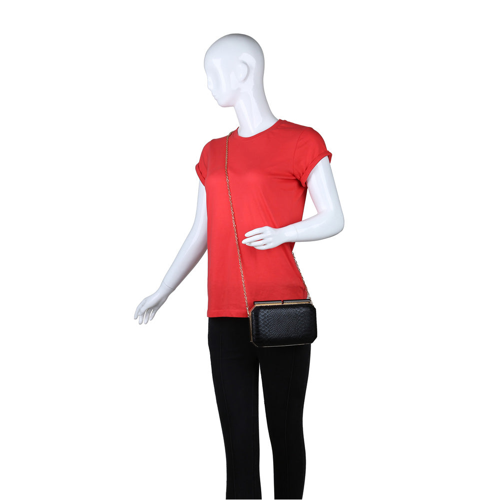Product Image of Urban Expressions Meghan Clutch NA-840611157140 View 5 | Black