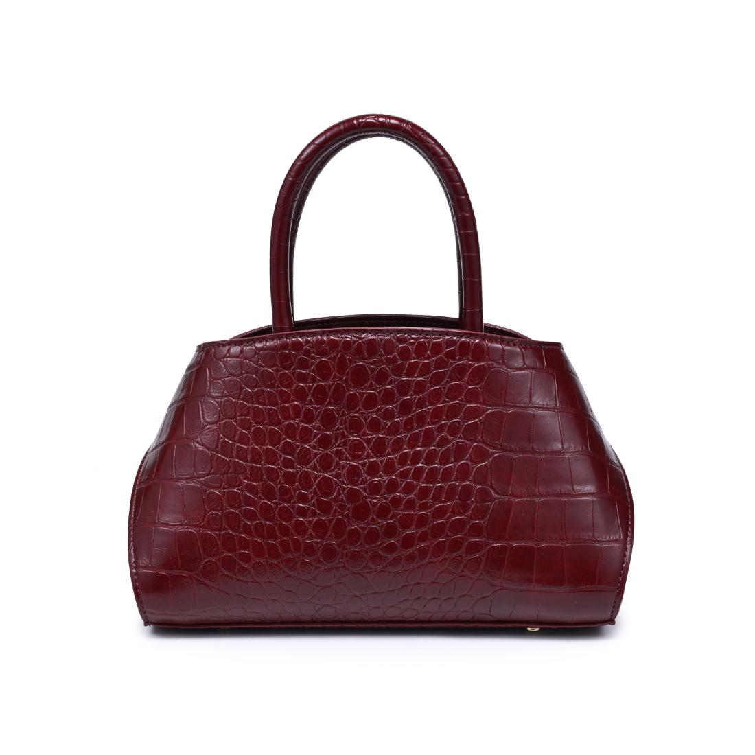 Urban Expressions Fable - Croco Crossbody 840504215131 View 3 | Burgundy