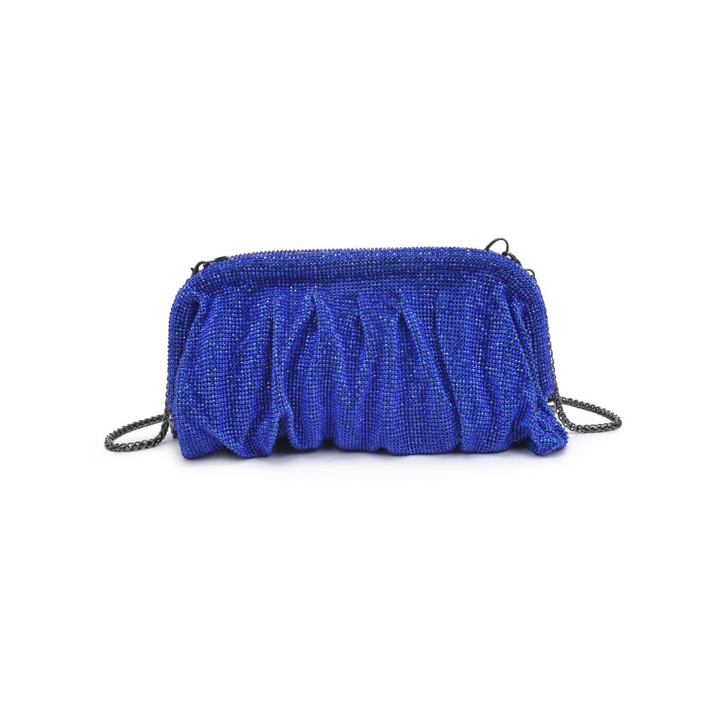 Woman wearing Blue Urban Expressions Irina Evening Bag 840611123473 View 7 | Blue