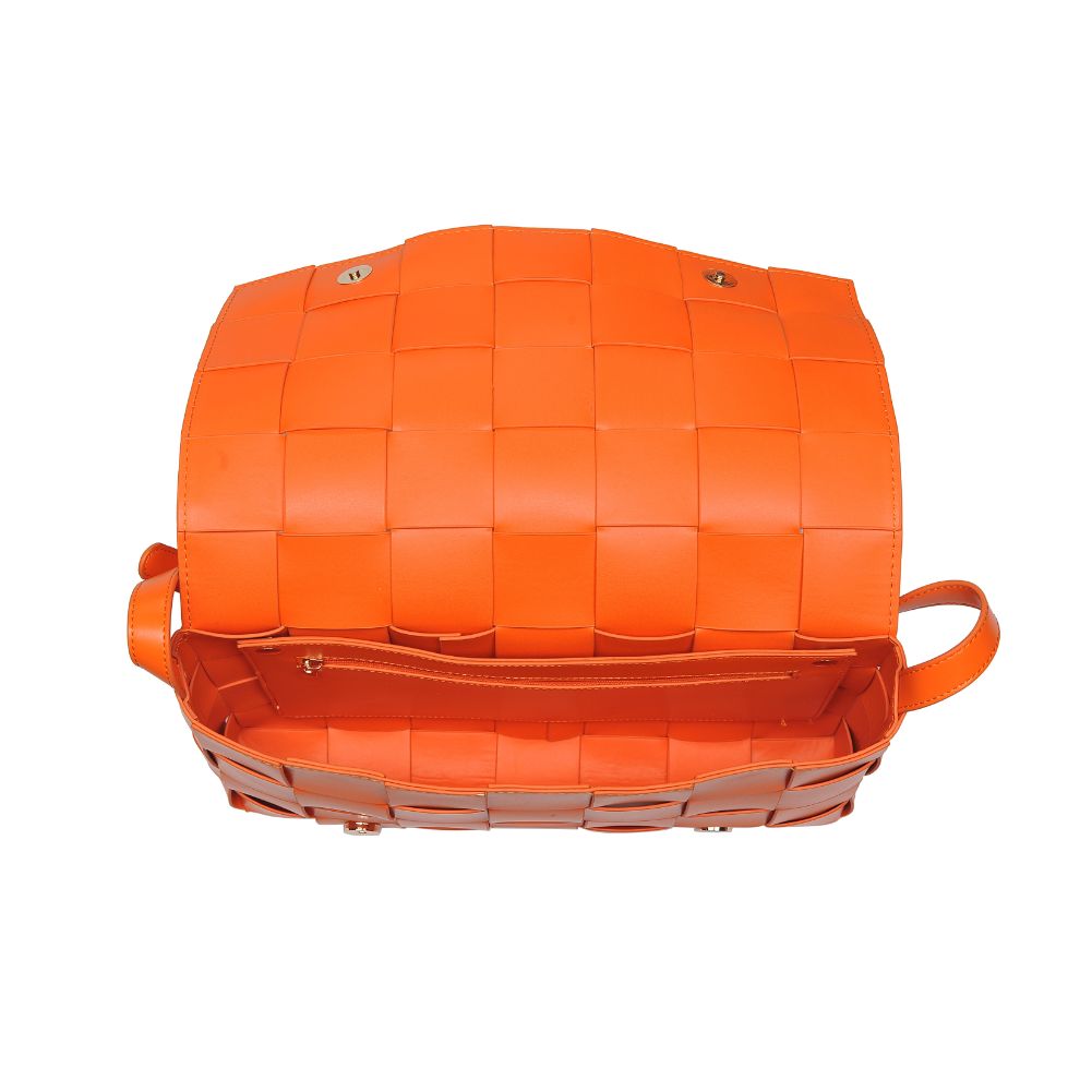 Product Image of Urban Expressions Olga - Woven Crossbody 818209019248 View 8 | Tangerine
