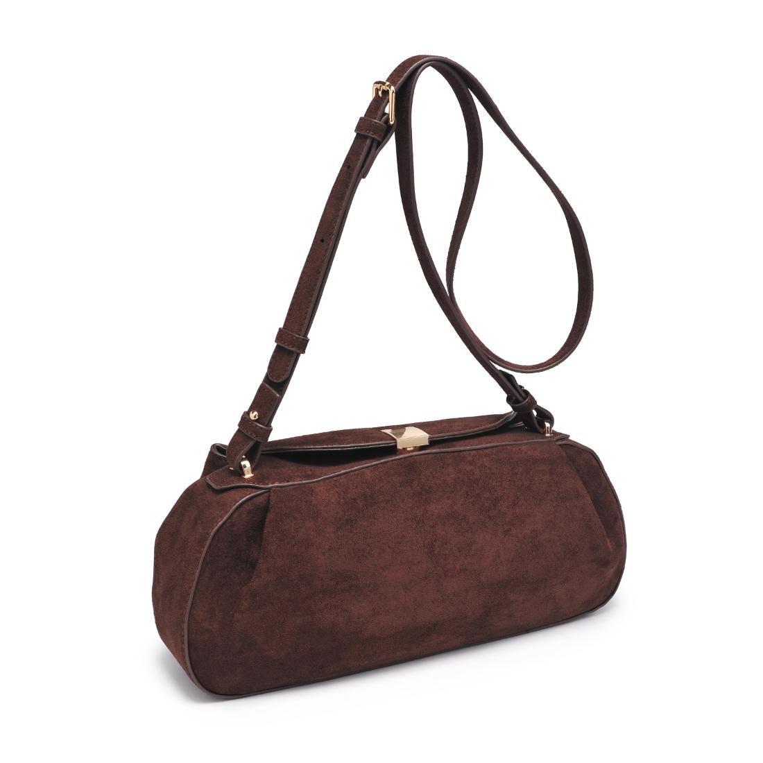 Product Image of Urban Expressions Lizzie Crossbody 840611199089 View 2 | Chocolate