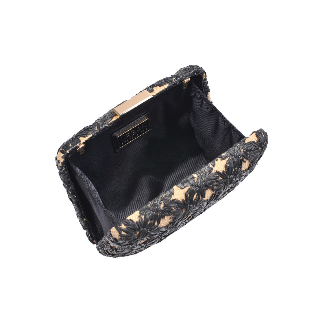Woman wearing Black Natural Urban Expressions Samantha Evening Bag 840611149336 View 9 | Black Natural