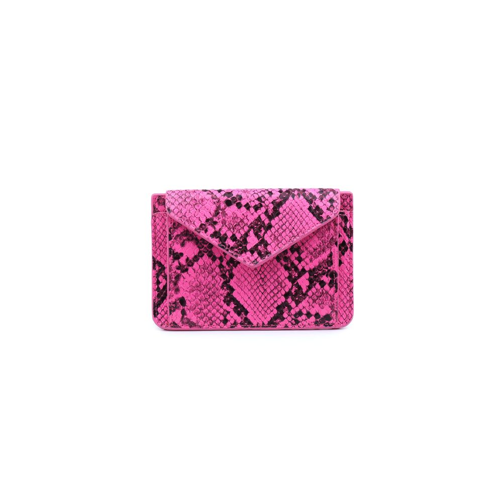 Product Image of Urban Expressions Everlee Card Holder 840611163776 View 5 | Neon Pink