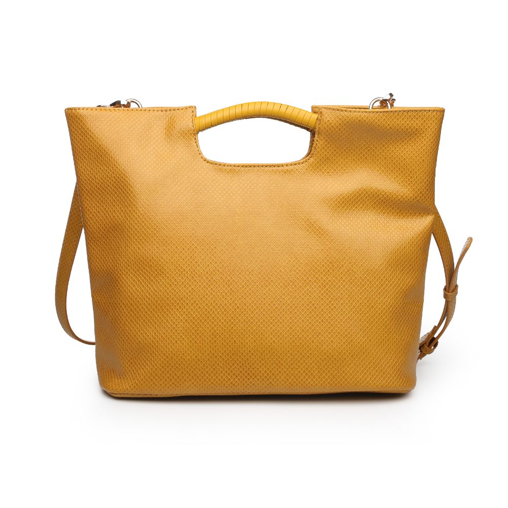 Woman wearing Mustard Urban Expressions Silas Tote 840611166821 View 5 | Mustard