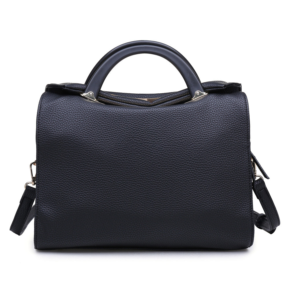 Woman wearing Black Urban Expressions Amelie Satchel NA-840611145000 View 7 | Black