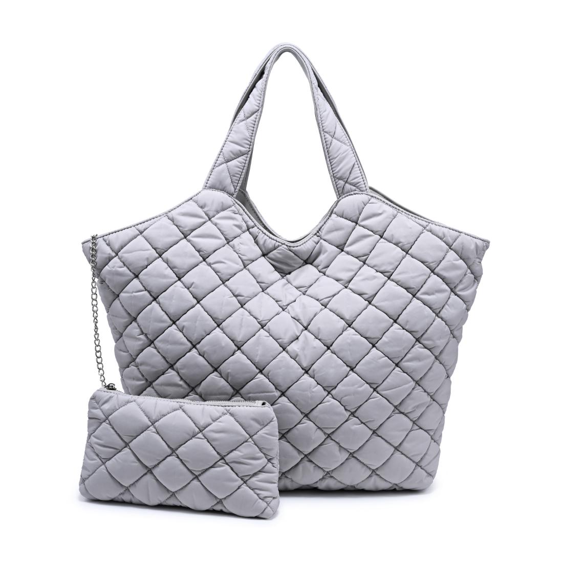 Urban Expressions Remmi Tote 840504204043 View 5 | Grey