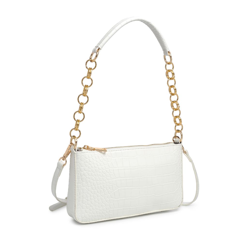 Product Image of Urban Expressions Aster Shoulder Bag 818209015479 View 6 | White