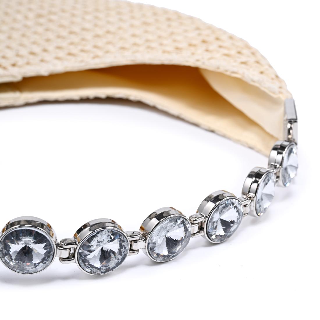 Urban Expressions Bejeweled Hobo 840504204456 View 8 | Beige