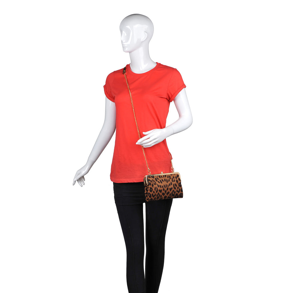 Product Image of Urban Expressions Alicia Leopard Wallet NA-840611152435 View 5 | Leopard
