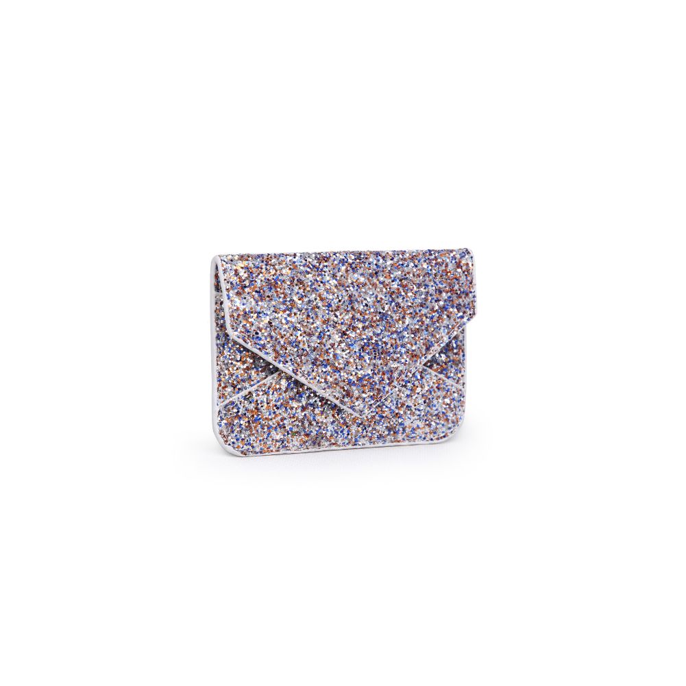 Product Image of Urban Expressions Fifi Confetti Card Holder NA-840611164841 View 2 | Blue Multi