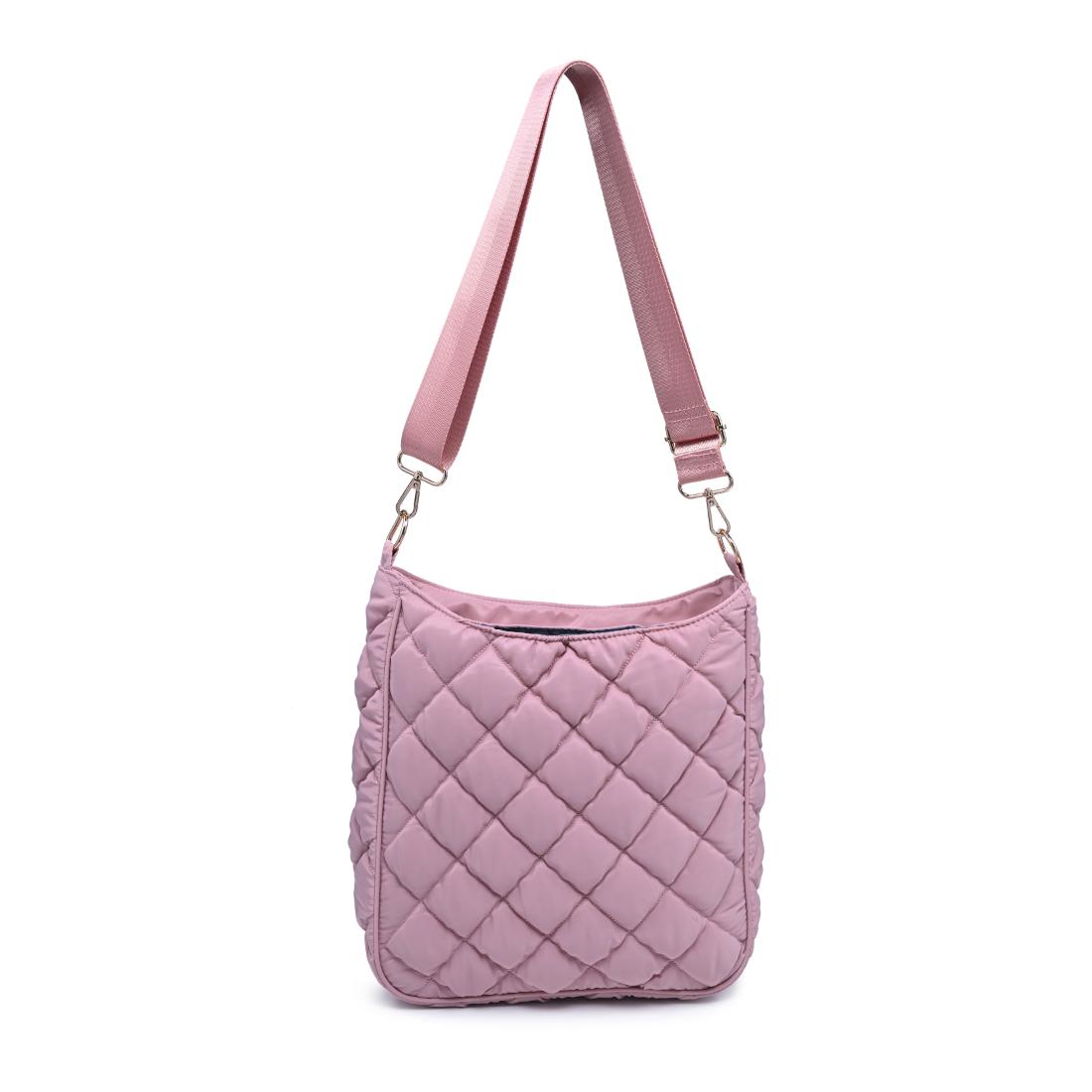 Product Image of Urban Expressions Fia - Quilted Puffer Crossbody 840504207334 View 3 | Rose