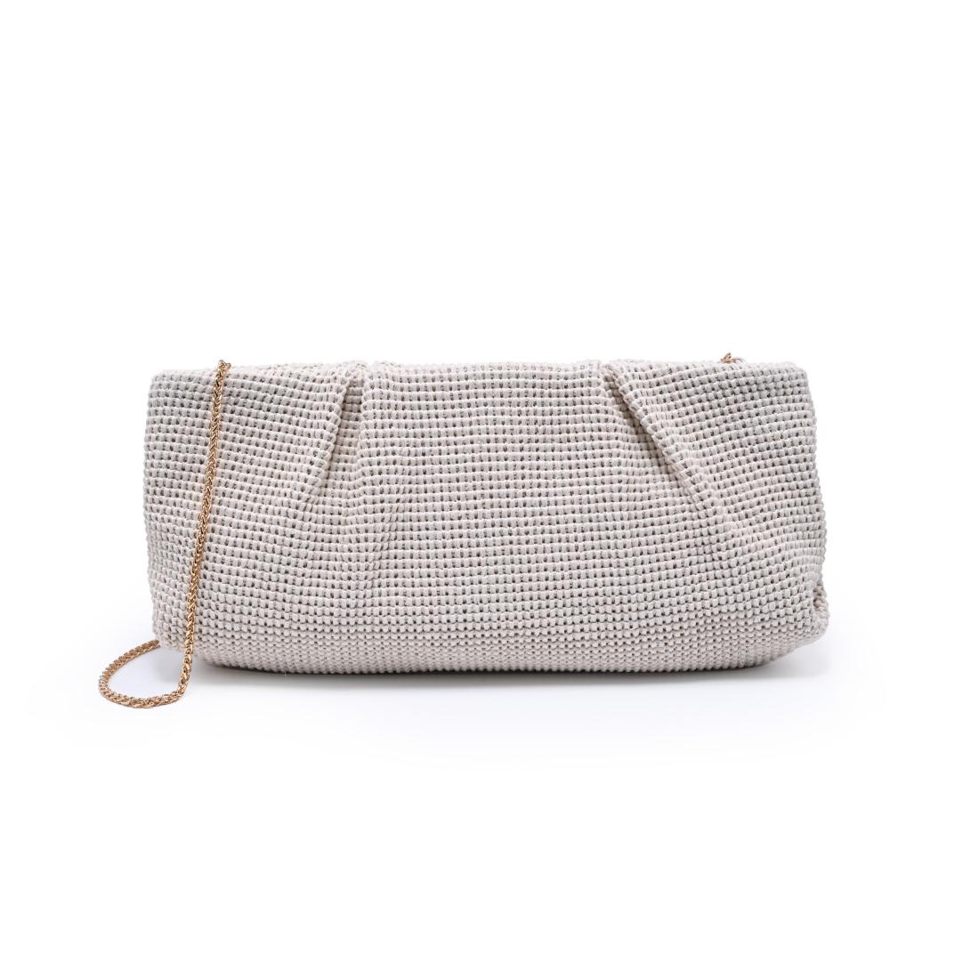 Urban Expressions Franny - Seasonal Clutch 840504208539 View 5 | Ivory