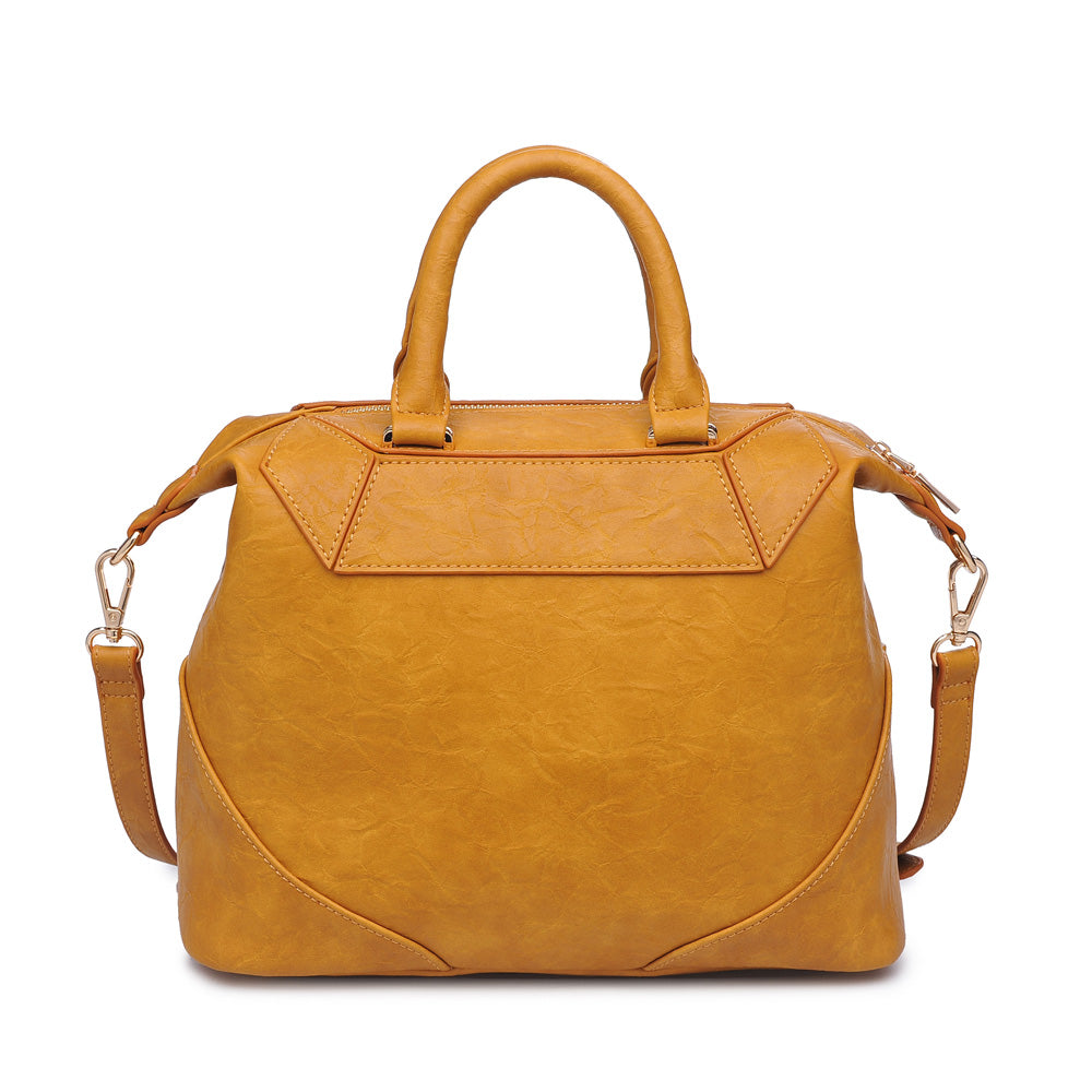 Product Image of Urban Expressions Hayden Satchel NA-840611160072 View 3 | Mustard