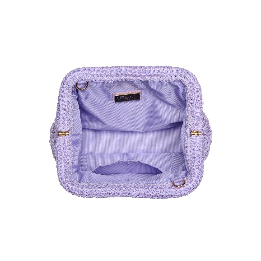 Product Image of Urban Expressions Annie Clutch 840611146304 View 8 | Lilac
