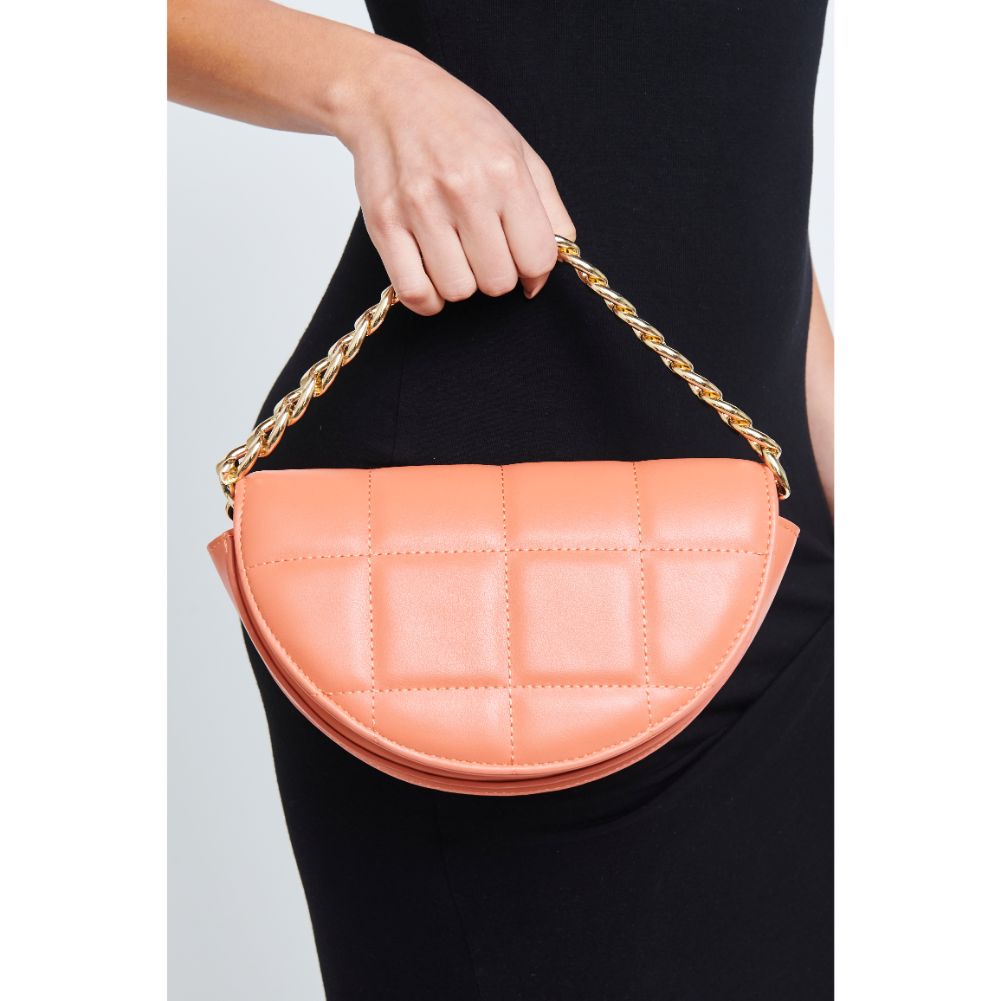 Woman wearing Amber Urban Expressions Natalie Crossbody 840611178640 View 2 | Amber