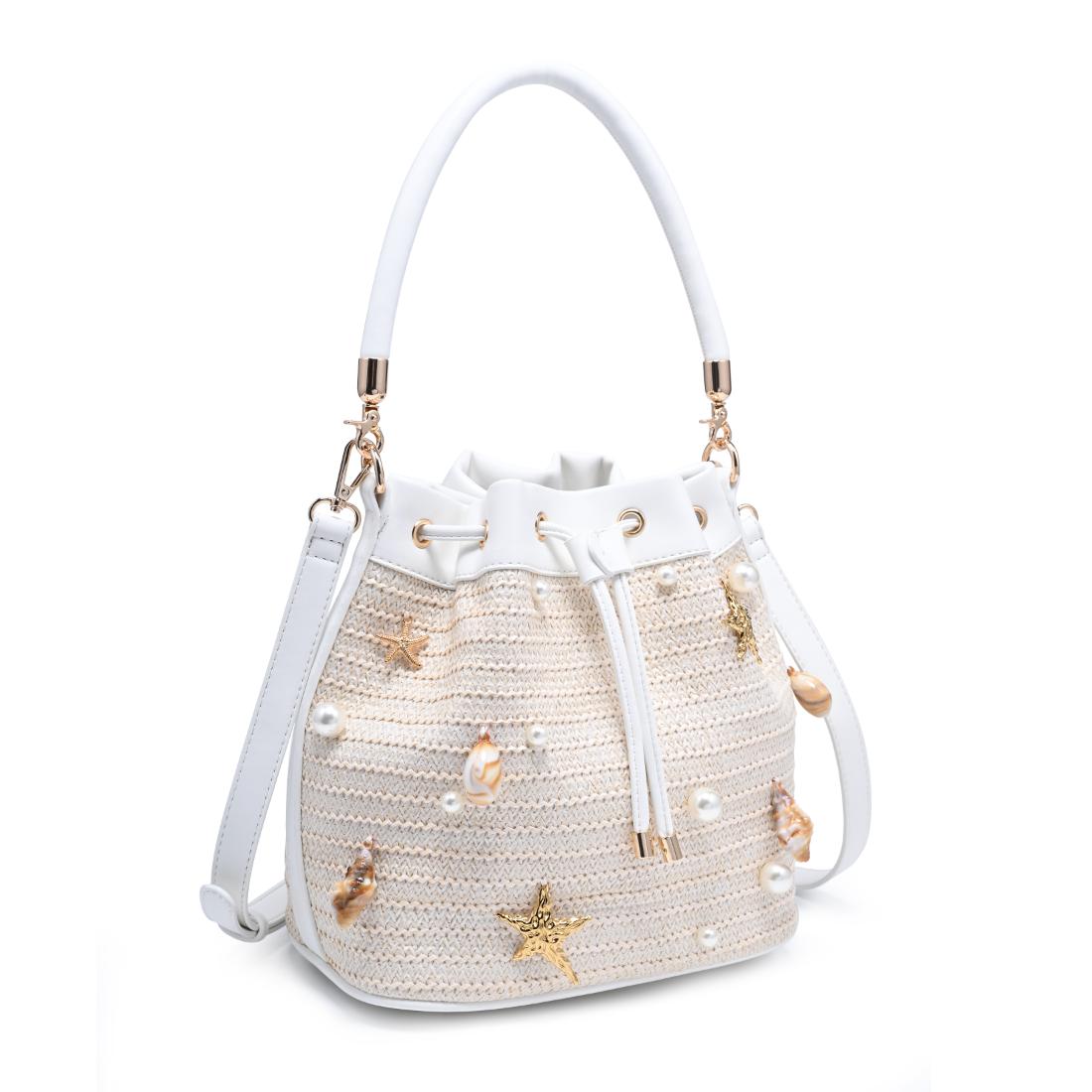 Urban Expressions Nantucket Crossbody 840504208065 View 6 | Ivory White