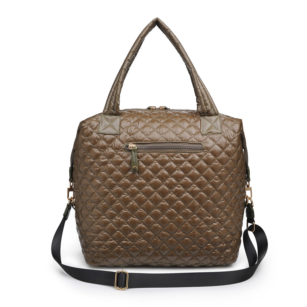 Product Image of Urban Expressions Wanderlust - Large Tote 840611157584 View 3 | Olive