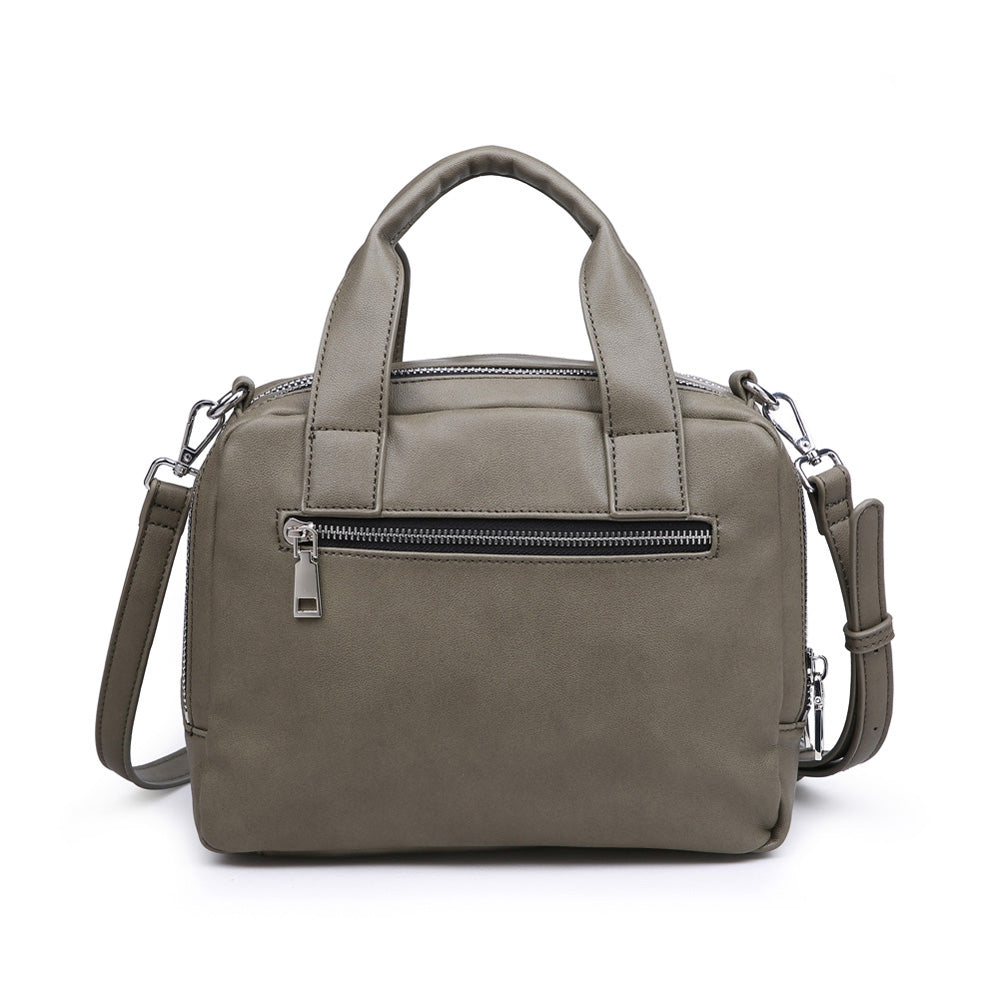 Product Image of Urban Expressions Cody Satchel NA-840611150837 View 3 | Olive