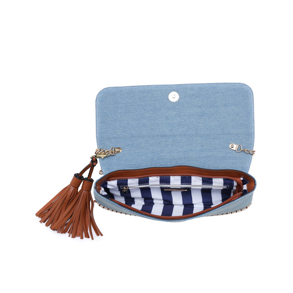 Product Image of Urban Expressions Kauai Clutch NA-840611141262 View 4 | Indigo