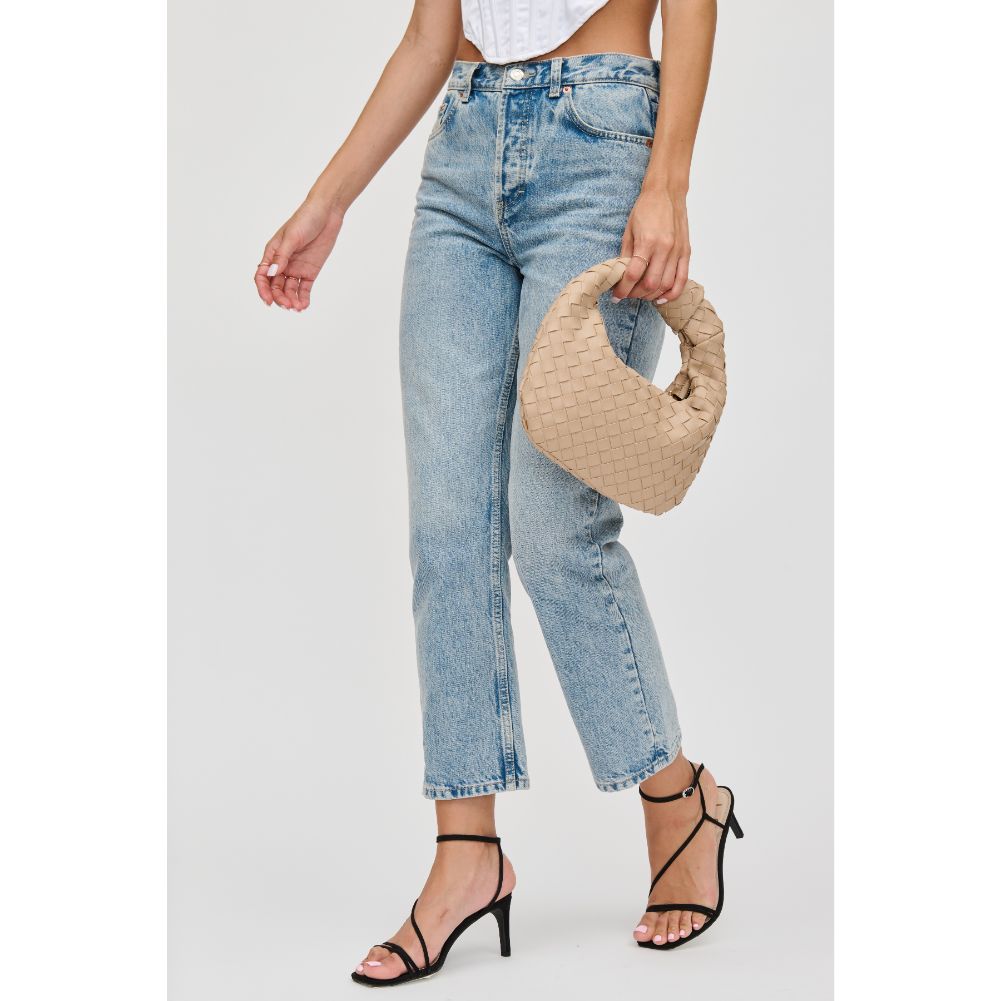 Woman wearing Natural Urban Expressions Tracy - Woven Clutch 840611109699 View 1 | Natural