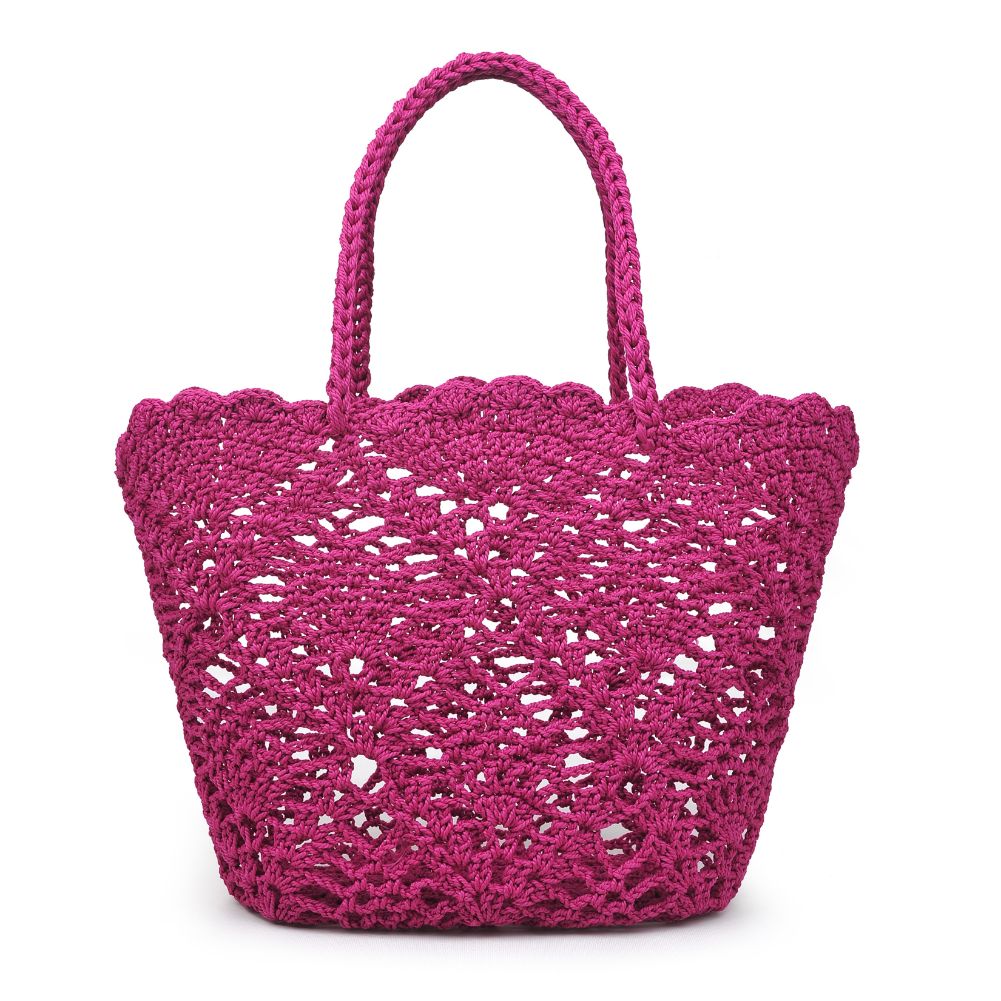 Product Image of Urban Expressions Poppy Tote 840611169570 View 3 | Pink