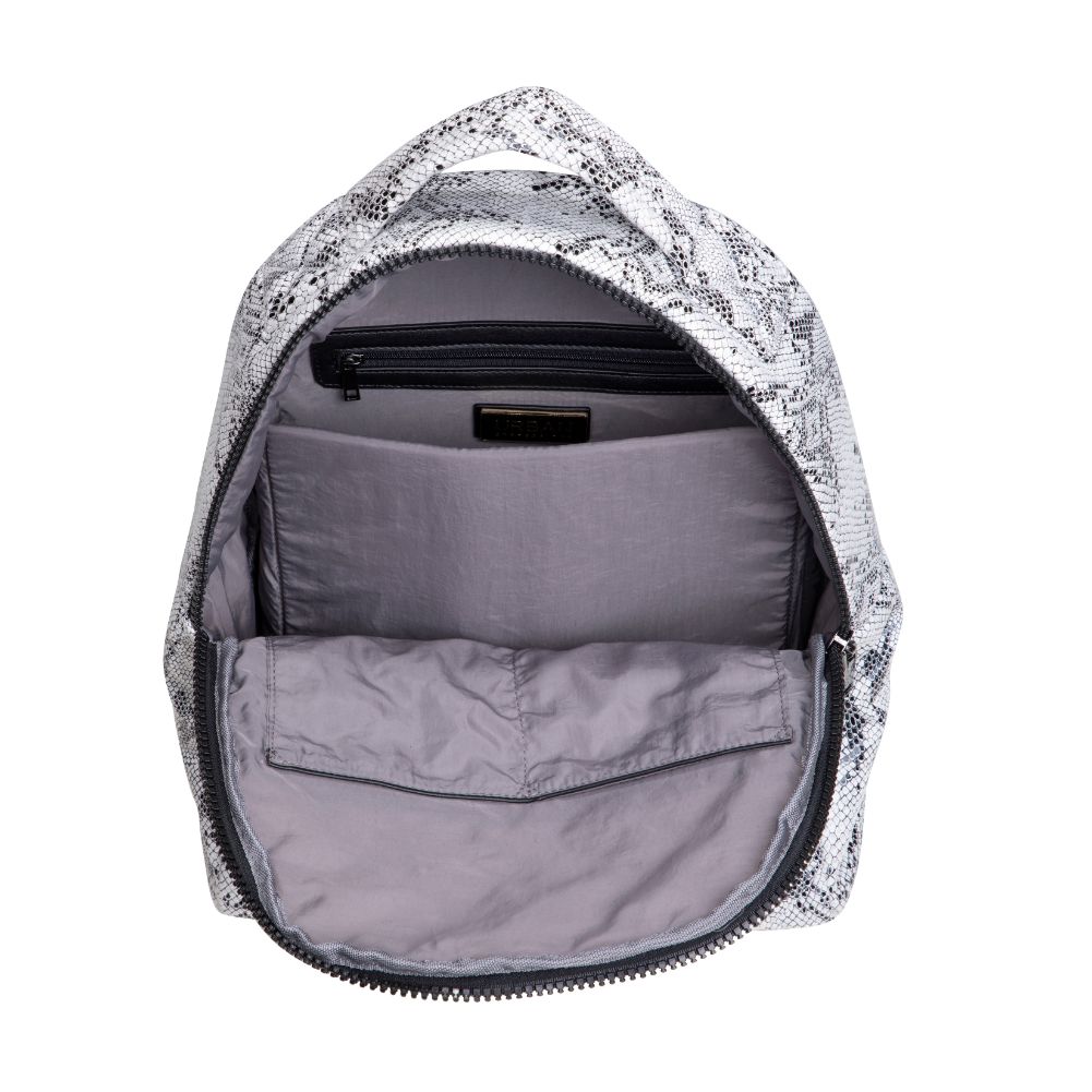 Product Image of Urban Expressions Sasha Backpack 840611175687 View 4 | White Black