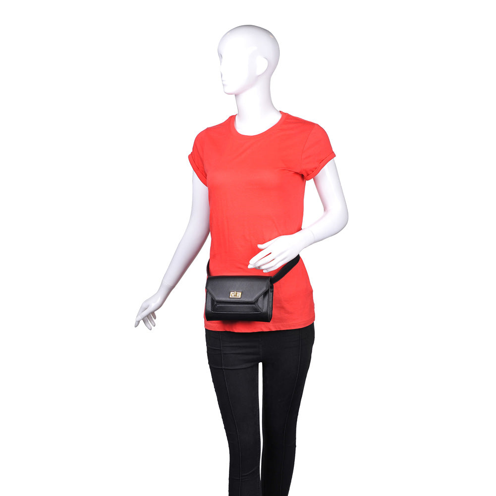 Product Image of Urban Expressions Maggie Belt Bag NA-840611156419 View 5 | Black