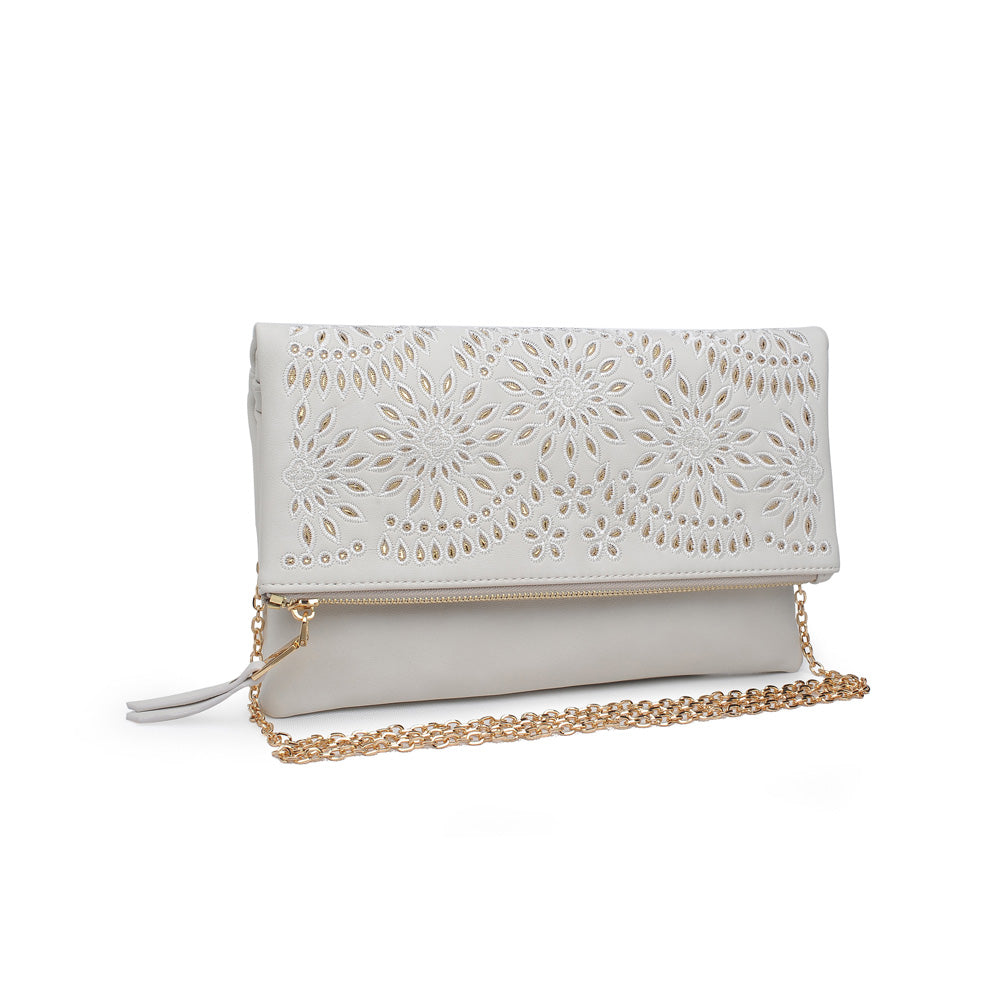 Product Image of Urban Expressions Ellington Clutch 840611150158 View 2 | Bone