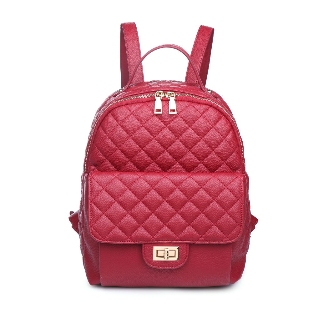 Product Image of Urban Expressions Hailey Backpack NA-840611163639 View 1 | Red