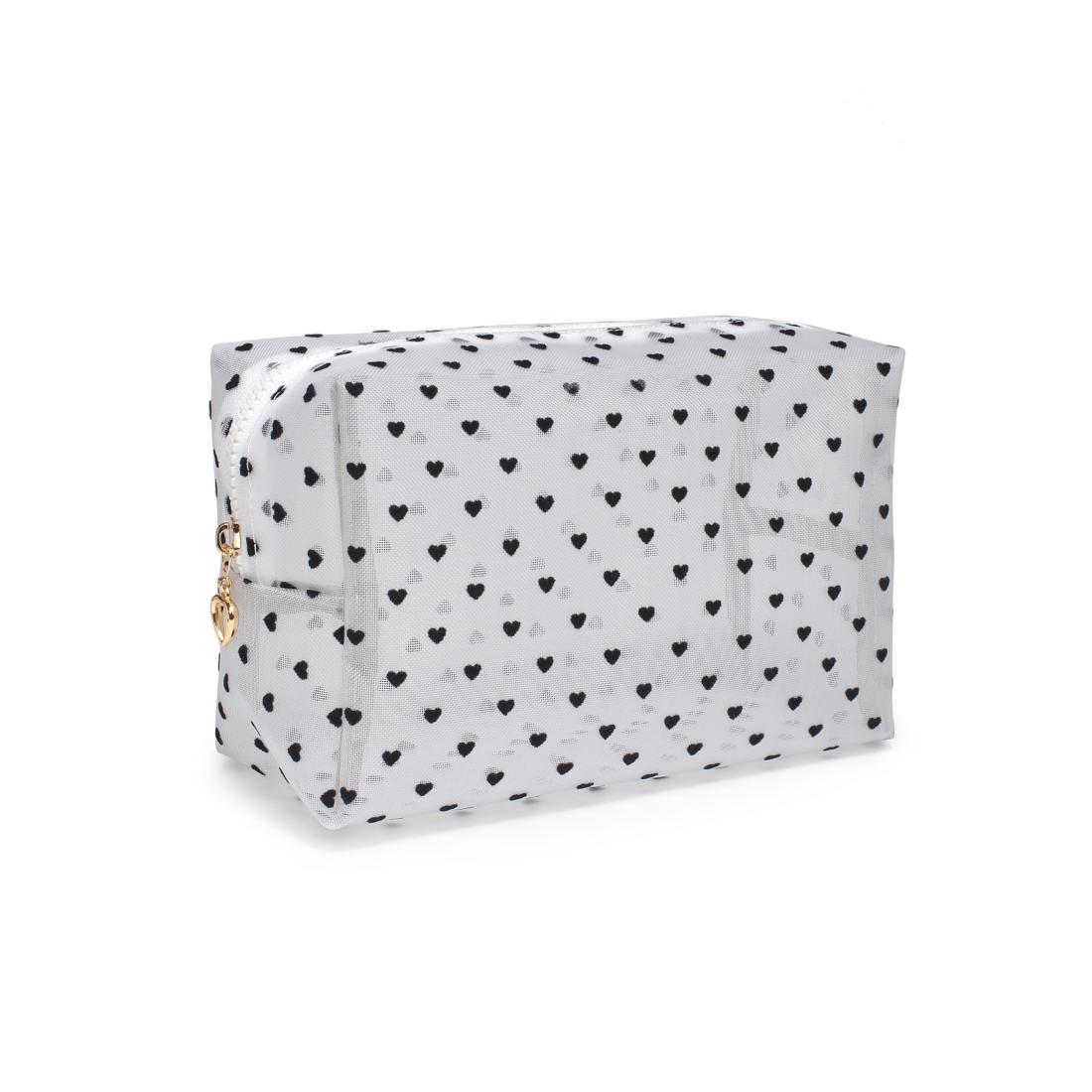 Urban Essentials See Through You Cosmetic & Travel Organizer Pouch 840611197054 View 6 | White