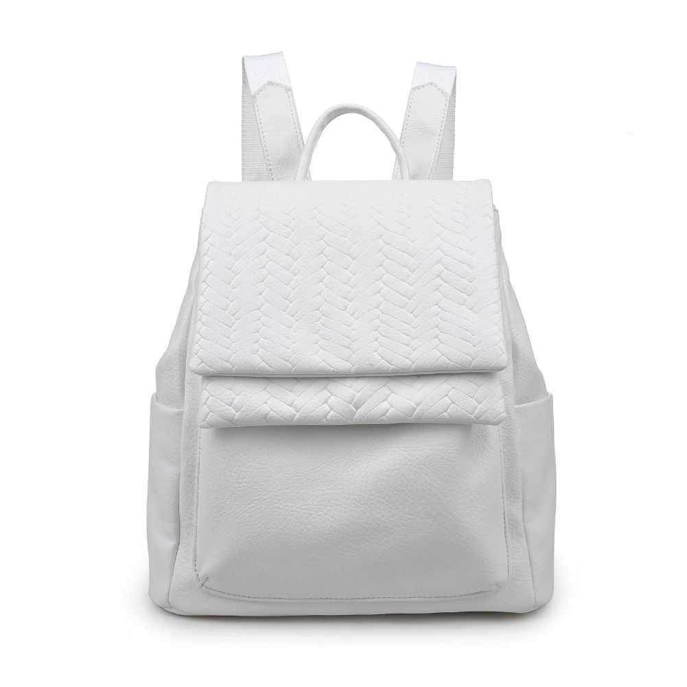 Product Image of Urban Expressions Ronan Backpack 840611169693 View 1 | White