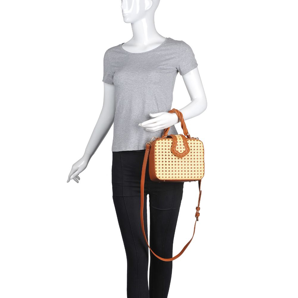 Product Image of Urban Expressions Mara Crossbody 840611172648 View 5 | Tan