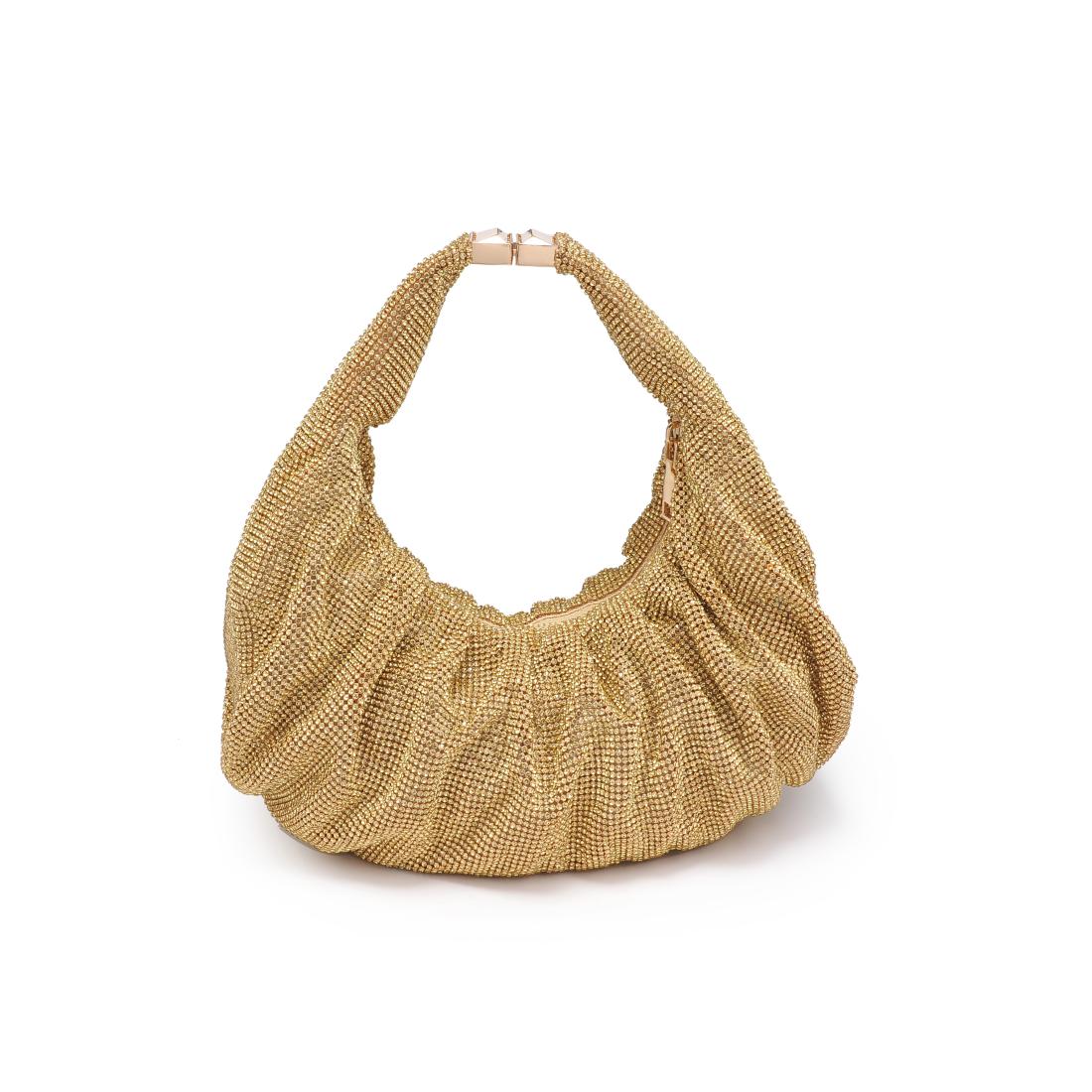Product Image of Urban Expressions Arianna Evening Bag 840611160478 View 7 | Gold