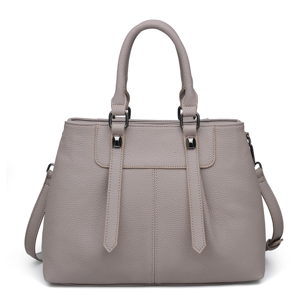 Product Image of Urban Expressions Austin Satchel NA-840611150578 View 1 | Grey