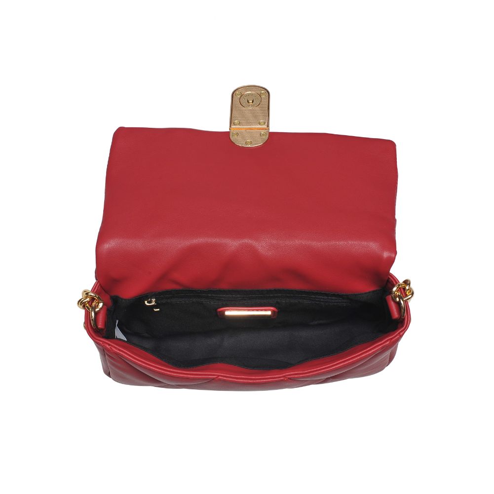 Woman wearing Red Urban Expressions Anderson Crossbody 840611113795 View 9 | Red