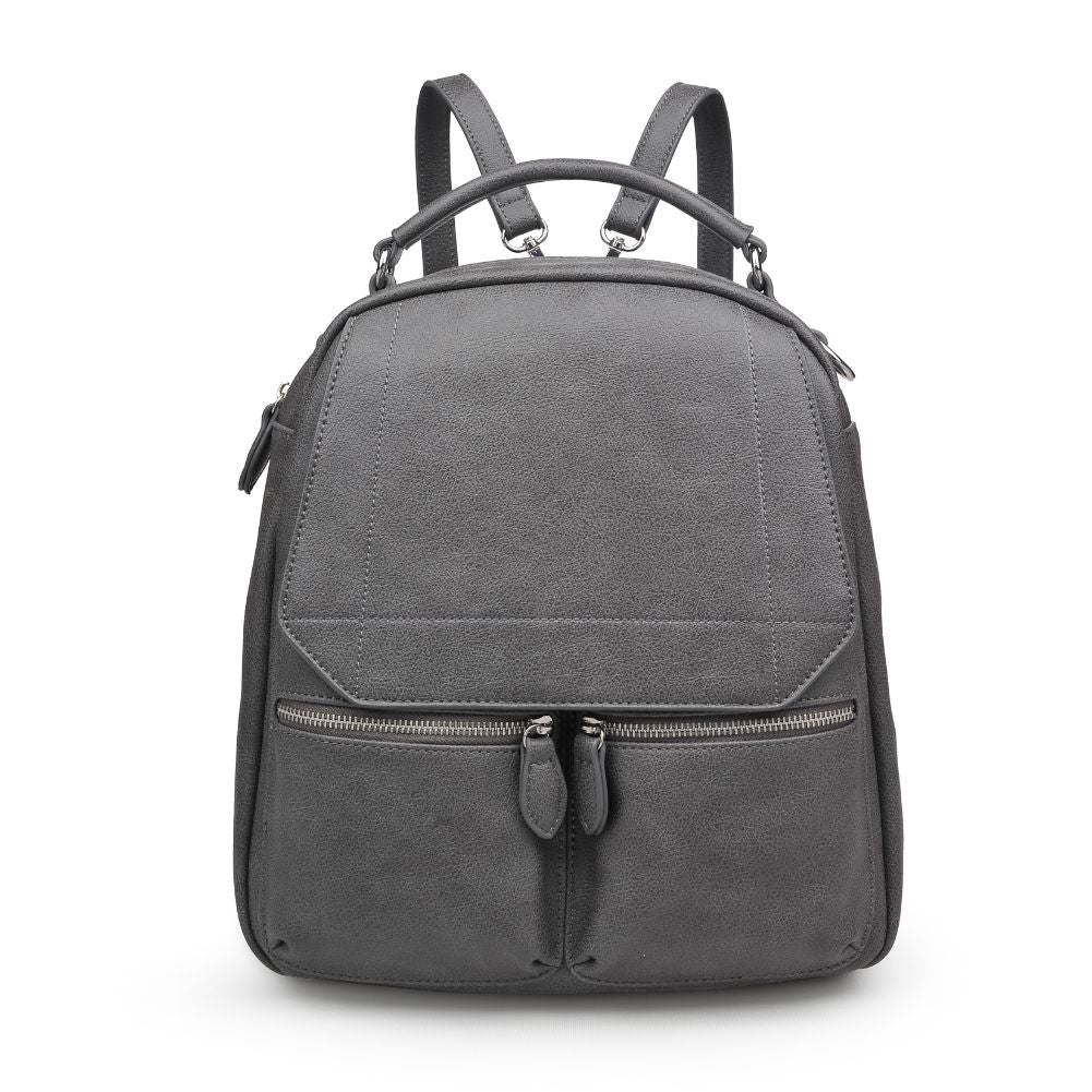 Product Image of Urban Expressions Enzo Backpack NA-840611166180 View 1 | Gunmetal