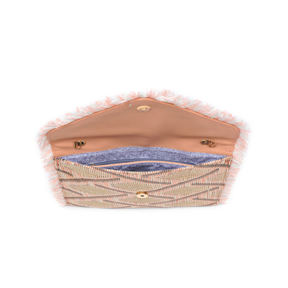Product Image of Urban Expressions Dominica Clutch 840611143891 View 4 | Pink Multi