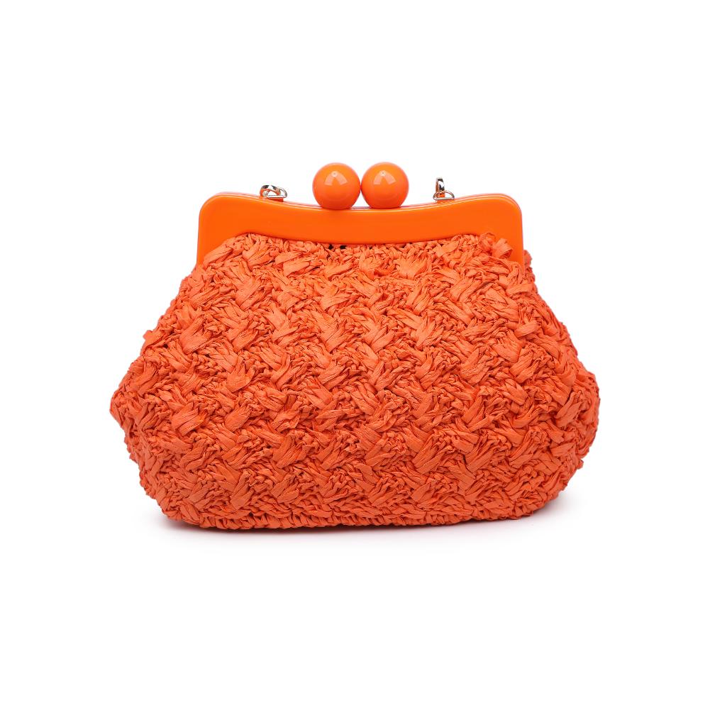 Woman wearing Orange Urban Expressions Naomi Crossbody 840611119704 View 7 | Orange