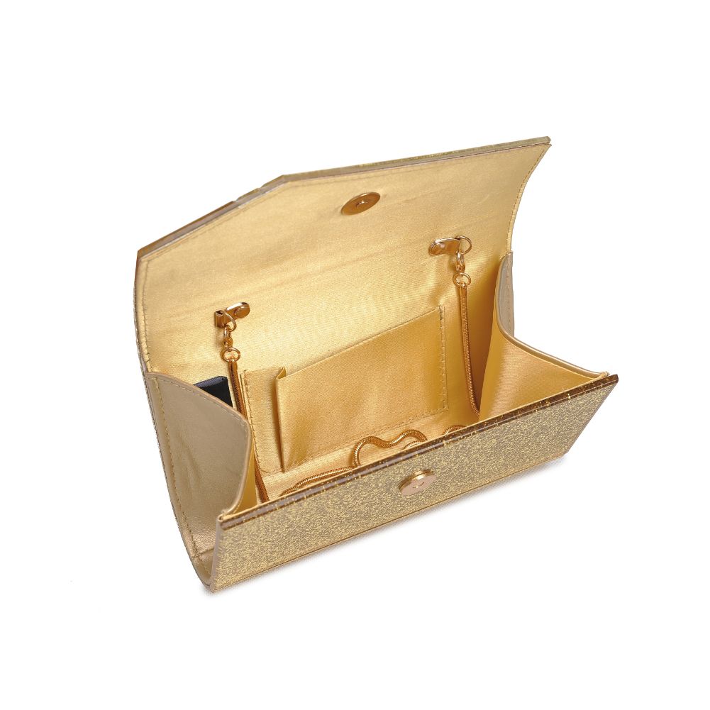 Product Image of Urban Expressions Kesha Evening Bag 840611169785 View 4 | Gold