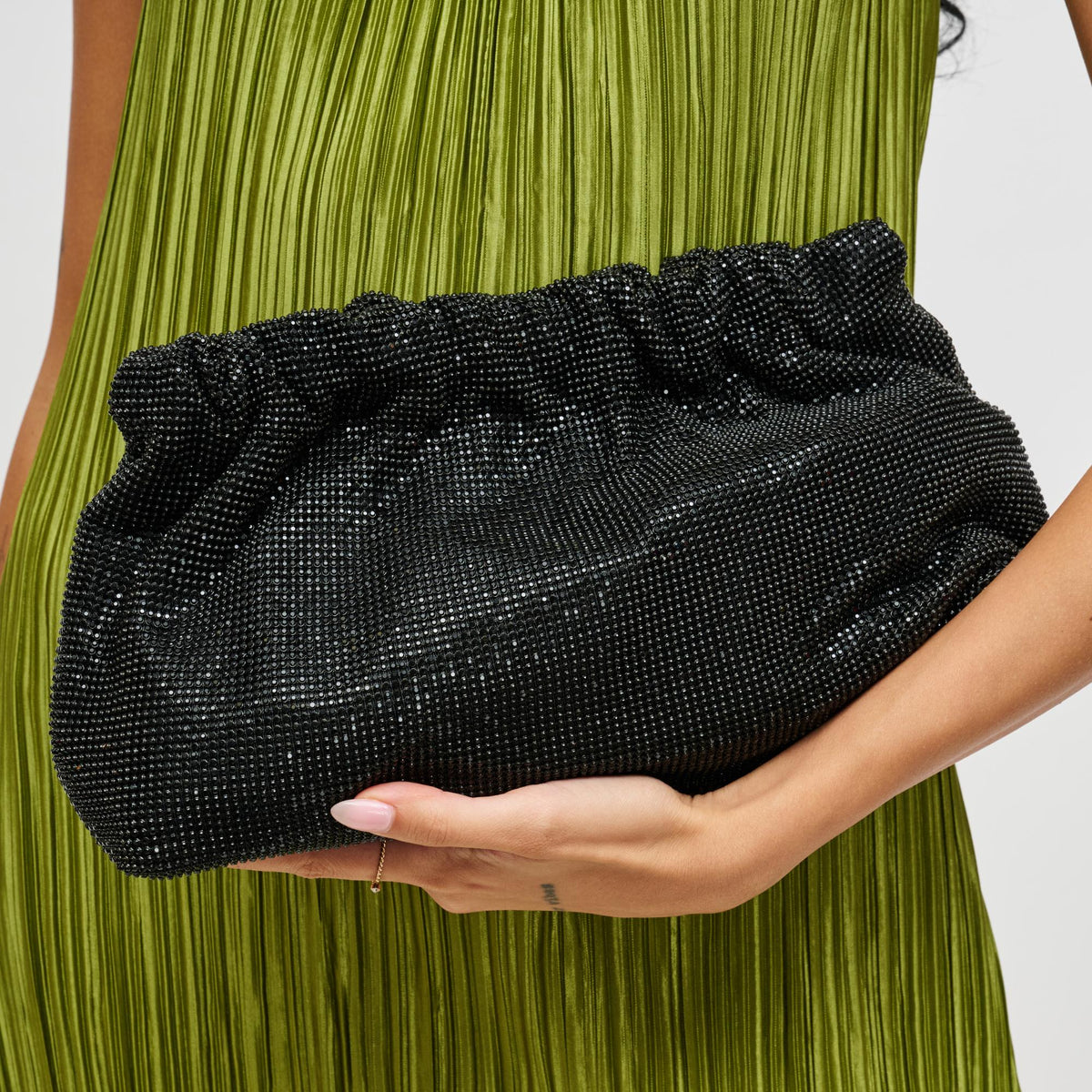 Woman wearing Black Urban Expressions Hazel Clutch 840504200694 View 1 | Black